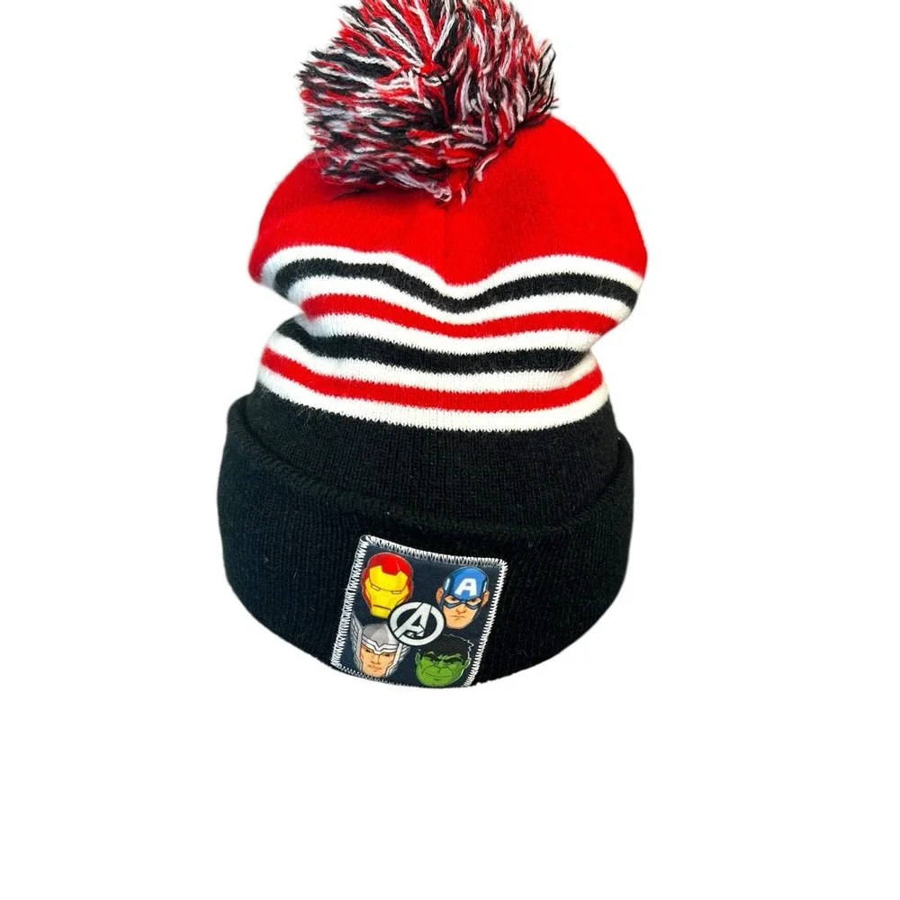 Youth Boy's Beanie The Avengers Winter Hat Avengers Assemble‎ Stocking Cap